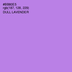 #BB80E5 - Dull Lavender Color Image
